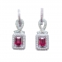 Ruby Set 10 Earrings
